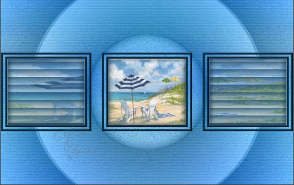 Afbeelding met verven, kunst, fotolijst, blauw  Automatisch gegenereerde beschrijving